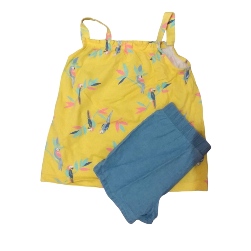CARTER'S Toddler Girl Parrot Short Set